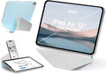MOFT Dynamic Folio Tablet Stand for Desk Compatible with iPad Air 13-inch (M4 2026 /M3 2025 / M2 2024), Slim Magnetic Tablet Holder Case with 20+ Viewing Angles, Soothing Mist x Misty Cove
