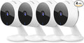 LaView Security Cameras 4pcs, Home Security Camera Indoor 1080P, Wi-Fi Cameras Wired for Pet, Motion Detection, Two-Way Audio, Night Vision, Phone App, Works with Alexa, iOS & Android & Web Access