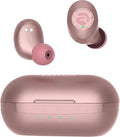 Raycon Everyday Classic Bluetooth Wireless Earbuds + Microphone with Active Noise Canceling, Sweat & Water-Resistant Earphones, Ear Buds Wireless Bluetooth Up to 32 Hours Playtime (Rose Gold)