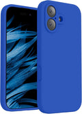 FireNova Magnetic for iPhone 17 Case, Compatible with MagSafe, [Integrated Silicone Camera Control Button] [Camera Protection] Anti-Scratch Microfiber Lining Phone Case, 6.3", Klein Blue