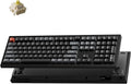 Keychron V6 Ultra 8K Full Size Wireless Mechanical Keyboard, 8000Hz, Hot-Swappable Banana Switch, RGB Backlight, PBT Keycaps, 2.4GHz/Bluetooth/Wired, for Windows macOS Linux – Black