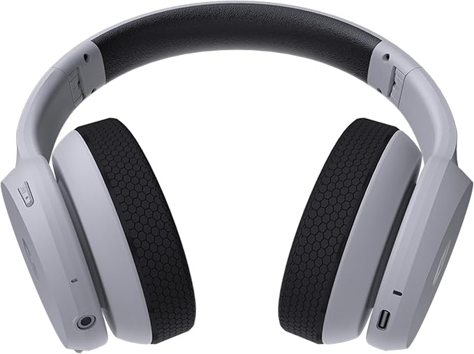 Raycon Fitness Bluetooth Headphones - Over The Ear Running Headphones, Active Noise Cancelling Wireless Headphones + Awareness Mode, Bluetooth Headset with Mic, 45 Hours of Battery Life (White)