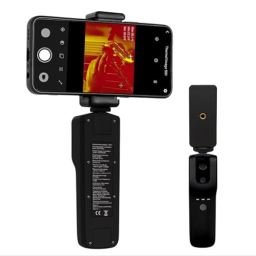 BTMETER Thermal Camera, 256x192 IR Resolution Thermal Imaging Camera with WiFi for Android & iOS, for Home/Industrial HVAC, Electrical & Automotive Inspection (-4°F to 1022°F) BT-951B
