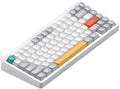 nuphy Halo V2 IO Wireless Mechanical Keyboard with PBT Keycaps,Hot Swappable Custom Gaming Keyboard,Aluminum Alloy Frame,RGB Backlit,Gasket Structure,BT5.0/USB-C/2.4GHz Low Latency Office Keyboards
