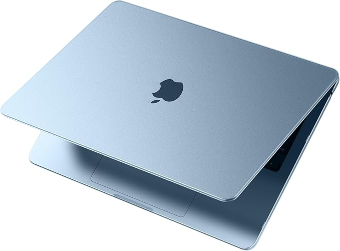 Soonjet Matte Case for MacBook Air 13/13.6-inch (M4/M3/M2, 2022–2025 Models A3240 A3113 A2681), Lightweight | Scratch & Fingerprint Resistant | Closes Seamlessly | Ideal for Work, Travel & Study