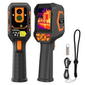 Thermal Imaging Camera 256 x 192 IR Resolution,512 x 384 Super Resolution Therma Camera,8 GB Storage & Video Recording, 1080P Visual Light Camera Handheld Infrared Thermal Imager with PC Analysis