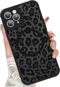 KANGHAR Case for iPhone 11 Pro Max Phone Case [Compatible with Magsafe] Leopard Printed Pattern Cute Cheetah Protective Magnetic Case for Girls Women Men 6.5"