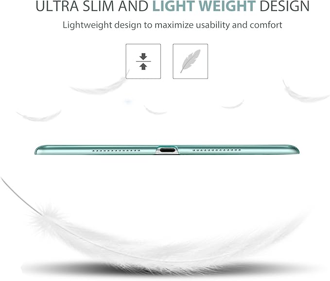 ProCase Smart Case for 10.5” iPad Air 3rd Generation 2019 / iPad Pro 2017, Slim Stand Cover with Translucent Frosted Back for iPad Air 3 -Mint
