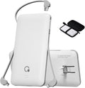Brand Q Portable Charger with Built-in Cables and AC Wall Plug,Slim USB C Travel Essential Power Bank 10000mAh,External Battery Pack Compatible with iPhone,Samsung,Tablet and All Smart Phones