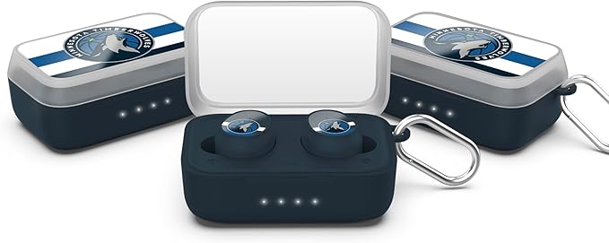 SOAR NBA Wireless Sport Earbuds: Comfortable Fit & Convenient Charging