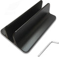 Laptop Stand,Vertical Desktop Holder with Adjustable Dock Size,Laptops Holder Compatible with All Notebooks, MacBook,Surface,Dell,Gaming,iPad (Black)