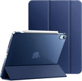 JETech Case ONLY for iPad Air 11-Inch M4/M3/M2 (2026/2025/2024), iPad Air 5/4 (2022/2020 5th/4th Generation 10.9-Inch), Slim Stand Hard Back Shell Cover with Auto Wake/Sleep (Deep Navy)