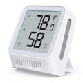 X-Sense WiFi Thermometer Indoor Hygrometer, Digital Temperature Sensor with App Control, Notification Alerts, Temperature Humidity for Bedroom, SBS50 Base Station Required (Not Included)