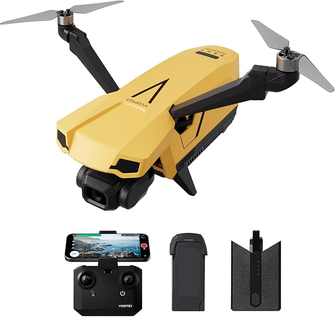Falcon Mini Drone with a Charging Hub, Max Speed 16m/s, 1 Battery for 34-Min Max Flight Time, 249g