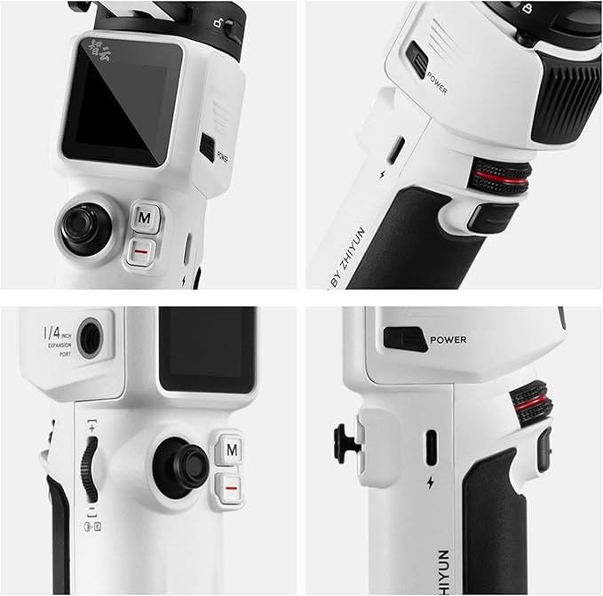 Zhiyun Crane-M3S Combo 3-Axis Handheld Gimbal Stabilizer for Mirrorless Camera Smartphone Action Cams,Phone Clip Tripod Backpack Included,All in One Design