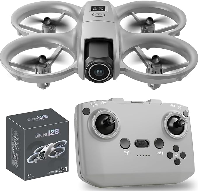 RC mini drone with carman 360 Flip Stunt Drone for Kids, Remote Control Quadcopter with Gravity Sensing, 3 Speed Modes, LED Light, 1 Batteries, altitude hold,headless mode,Foldable RC Plane Toys for teen Age 14+, Outdoor Fun Gifts easy to fly