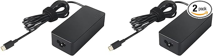 Lenovo USB-C 65W AC Adapter (UL) - 65 W - 5 V DC Output (Pack of 2)