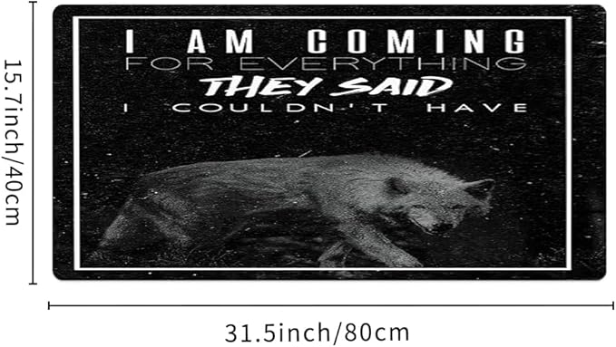 Inspirational Quote Mouse Pad for Guys,Black Large Mouse Pad for Mens Lion Animal Keyboard Pad Extended Gaming Pad for Desk Non-Slip Rubber Base Gaming Mouse Mat for Office Home 31.5"x15.7"