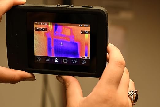 Triplett IRTC550 Pocket Thermal Imaging Camera with 3.5" Color Touchscreen Display