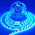 LED Strip Lights, SMD 2835 LED Strip, DC12V 1200LEDs 16.4Ft 26000LM High Density LED Light Strips Tube Waterproof IP67, 3 Times Brightness Than SMD3528 LED Strip, Blue