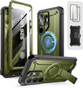 SUPCASE for Samsung Galaxy S26 Ultra Case with Stand, Military-Grade Drop Protection, Compatible with Wireless Charging/MagSafe, Built-in Screen Protector & Front Frame – UB Pro Mag, Guldan