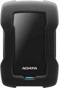 ADATA HD330 2TB USB 3.1 Shock-Resistant Extra Slim External Hard Drive Black (AHD330-2TU31-CBK)