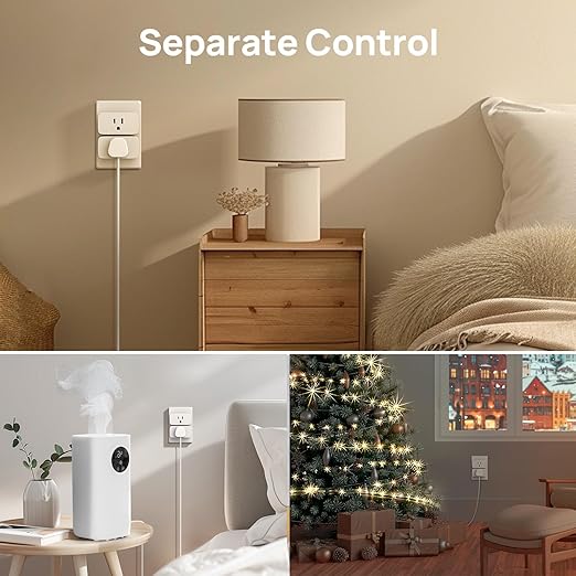 Linkind Matter Smart Plug Bundle with Linkind Plug Remote, Exclusive for Linkind/AiDot Smart Plug, Compatible with AiDot (The Remote not compatibile with Apple Home, Alexa, Google Home, SmartThings)