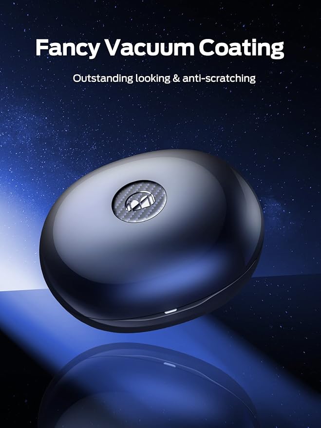 Monster Clarity 8.0 Hybrid Active Noise Cancelling Wireless Earbuds, 42dB in-Ear ANC Earphones Deep Bass with 6 Mics, Bluetooth 5.2, 50H Play Time with Wireless Charging Case，Blue