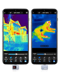 Thermal Master P2 - Thermal Camera for Android, 512×384 Super Resolution Infrared Imager with 1.5℃ PCB Accuracy, Hotspot Tracking, -4℉ to 1112℉ High Temp, Plug & Play, Grey