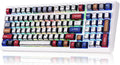 Aula F99 Mechanical Gaming Keyboard, Wireless Creamy Keyboard Hot Swappable Custom Keyboards Rechargeable, Tri-Mode BT5.0/2.4GHz/USB-C, Pre-lubed Linear Switches, RGB Backlit, Gasket Structure