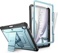SUPCASE for iPad Air 13 Inch Case M4/M3/M2 (2026/2025/2024) with Pencil Holder (Unicorn Beetle Pro), [Built-in Screen Protector & Stand] [Military-Grade Protection] Cover for iPad Air 13 Inch, Arctic