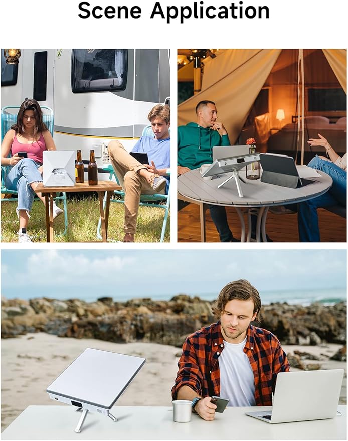 LinkPower 1 Power Bank Compatible with Starlink Mini, 27500mAh 99Wh Portable Charger with USB-C Bidirectional Power Delivery, LCD Display, Smart App, DC Cable, Battery Pack for Outdoor&Camping