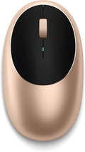 Satechi M1 Wireless Bluetooth Mouse, USB-C Rechargeable, Compact & Portable, for MacBook Air/Pro/Neo, iPad Air/Pro, iPad mini, Mac mini, iMac & Windows - Gold