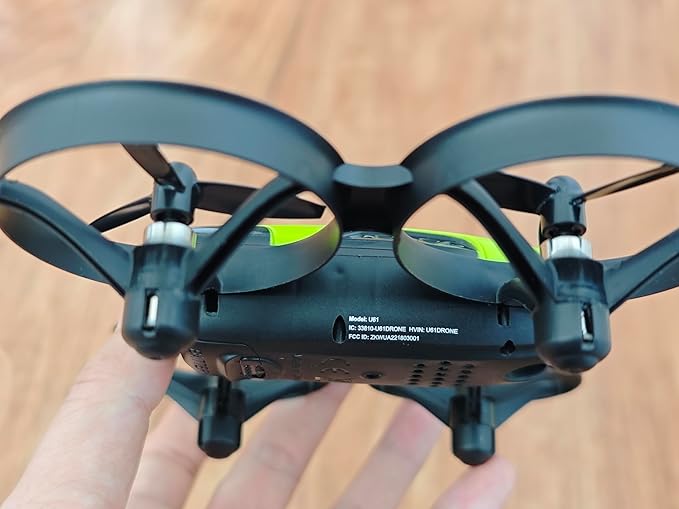 Loolinn | Drones for Kids 8+ Gift with Camera - Mini Drone with 90° Adjustable Camera, Safe for Kids, Photos and Videos, Includes three batteries (Gift for Kids)