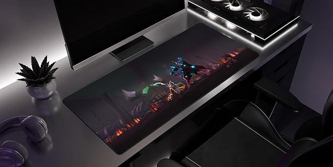 Leagues - Old School RuneScape Gaming Desk Mat – Large Extended Mouse & Keyboard Pad