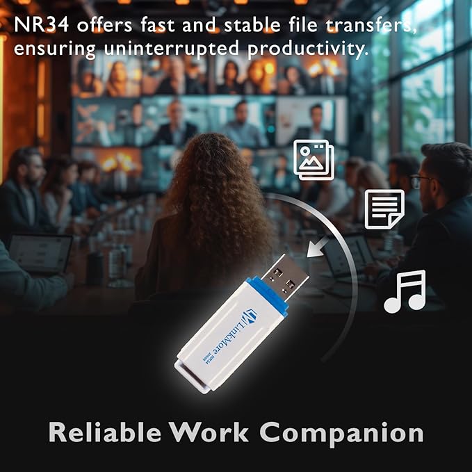 LinkMore NR34 256GB USB3.2/USB3.1 Flash Drive, Read Speed up to 120MB/s, Write Speed up to 60MB/s, USB Thumb Drive