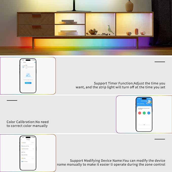 PAUTIX 12-in-1 Bluetooth LED Music Controller Addressable SP630E,Full Color Controller iOS/Andriod App Control Support Almost All LED Strip Lights CCT/RGB/RGBW/WW/RGBCCT,Matrix Panel(Without Battery)