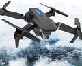 Mini Drone with Camera for Adults - Christmas Toy Gift for Beginner Age 15 Years Old - RC Quadcopter Multirotors | Foldable UAV | WiFi HD FPV Live Video | One Key Take Off/Land | Altitude Hold | Headless Mode | 360° Flip | Carrying Case (INSFEEL+ Black)