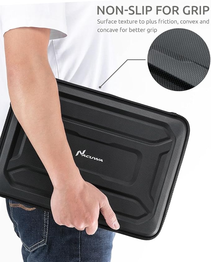 360° Protective Laptop Sleeve for 14-15 inch New MacBook Air/Pro M2 A2941 2023, 15 Inch Microsoft Surface Laptop 5/4/3, Dell XPS 15 Plus, 15'' MacBook Pro A1990 A1707, Water-Resistant Case Bag