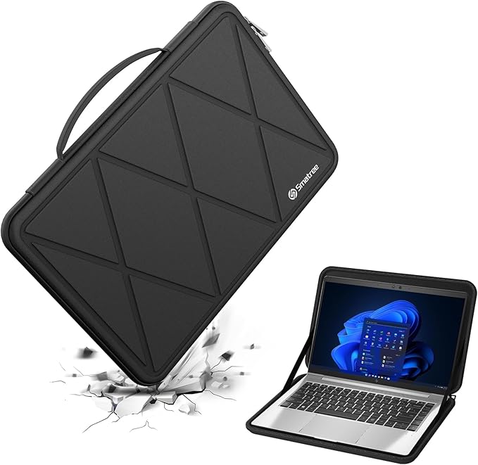 Smatree Hard EVA Protective Sleeve Case Compatible for 14 inch HP EliteBook 645/640 G10/G9 Notebook PC, Waterproof and Anti-Shock Laptop Bag (X8040)
