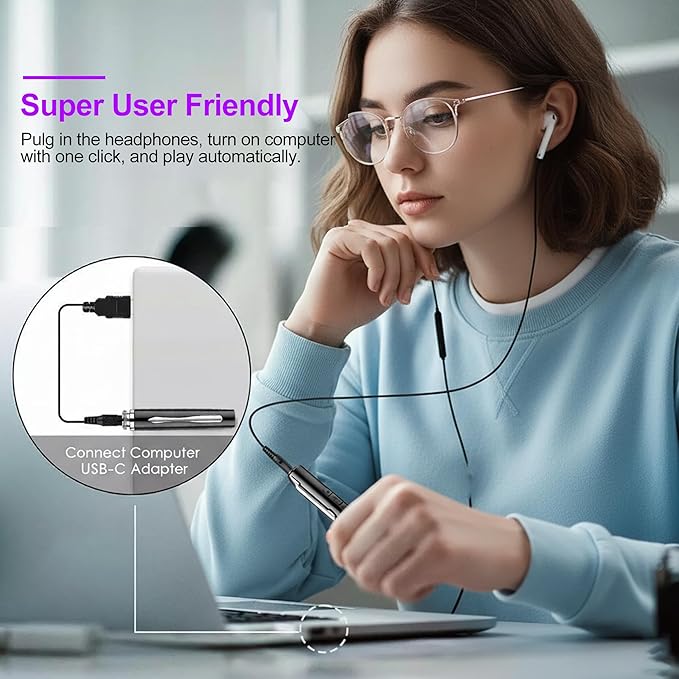 128GB Digital Voice Recorder with Playback for Meetings & Follow-Up, 20H Continuous Recording, MP3 Audio Recorder for Professionals, USB-C Transfer, Windows/Mac Compatible
