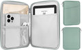 MoKo 6-7" eReader Sleeve Bag for 7" ereader Colorsoft Signature Edition, All-New 6" ereader 11th Gen 2022/10th Gen 2019/8th Gen 2016, 6.8" ereader Paperwhite 11th/10th Gen 2021/2018, Bodhi Green