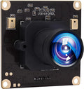 4K USB Camera Ultra HD 2160P Webcam with IMX317 Sensor, 170 Degree Fisheye Lens, Dual Microphone, Plug and Play for Windows/Mac/Linux/Raspberry Pi