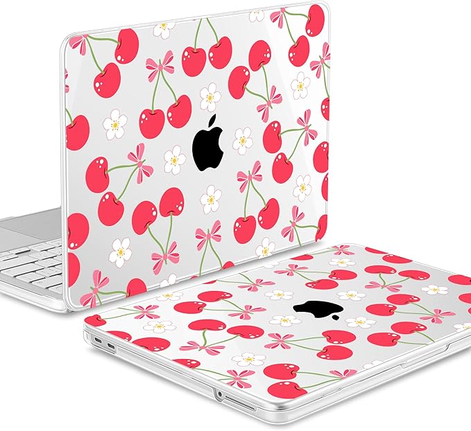 Tuiklol for 2026 MacBook Neo 13 Inch A18 Pro Chip Case, (Model A3404) Anti-Scratch Anti-Drop Slim Hard PC Shell Case with Shockproof Protective MacBook Neo Laptop Cover,Cherry