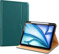 VIKESI Case for iPad Air 13 inch (M4) 2026 / (M3) 2025 / (M2) 2024,Premium Leather Folio,Apple Pencil Holder,Auto Sleep/Wake,Stand Cover - Green
