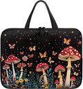 10 Inch Mushroom Forest Laptop Sleeve, Laptop Cover Computer Bag Tablet Carrying Case with Handle Tote Bags Notebook Case Handbag Messenger Briefcase for Travel/Business/School/Work