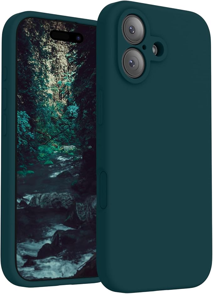 FireNova Magnetic for iPhone 17 Case, Compatible with MagSafe, [Integrated Silicone Camera Control Button] [Camera Protection] Anti-Scratch Microfiber Lining Phone Case, 6.3", Teal