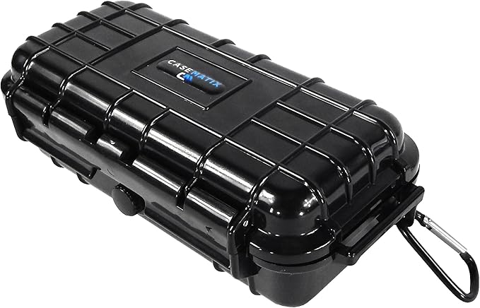 CASEMATIX Thermal Camera Case Compatible with FLIR One Pro and Gen 3 Thermal Imager Topdon Tc002C Fluke TC01B TC01A Thermal Imaging Cameras for IOS and Android, Waterproof Case Also Fits Cables