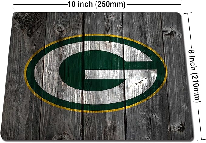 Wood Grain Design Sports Mouse Pad, Non-Slip Rubber Base Mousepad for Computers Laptop, Gaming Mousepad Desk Mat Mouse Pad, Office Supplies - Mouse Pads for Desk