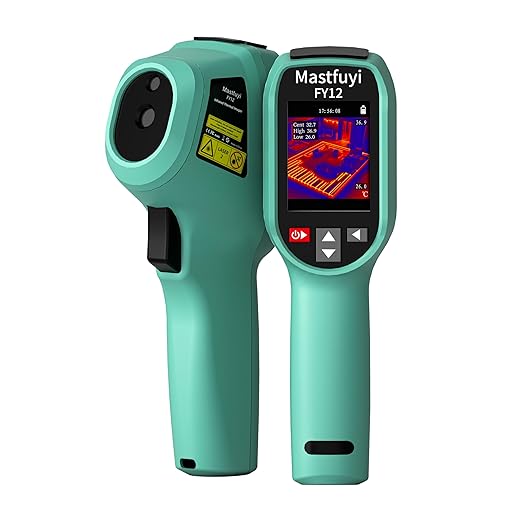 TR10 Thermal Imager,Super Resolution 240×240 Thermal Camera,25Hz Infrared Camera with Temperature Alarm,-4°F to 1022°F Handheld Infrared Imager,8-Hour Battery Life Infrared Camera,Green
